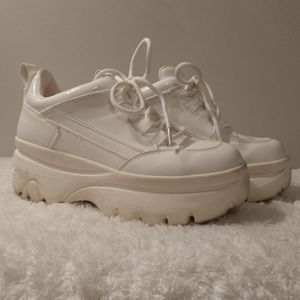 Madden Girl White Platform